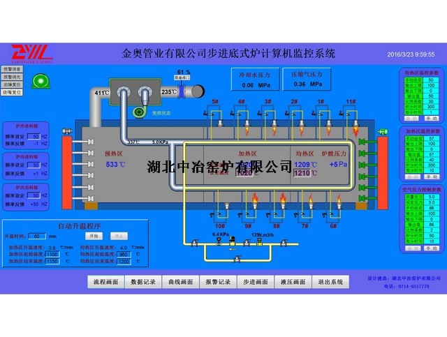 河北金奥管业步进底式加热炉 